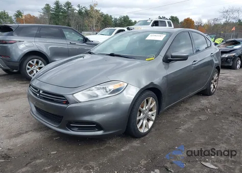 2013 Dodge Dart Sxt из США, поврежденный, VIN 1C3CDFBA2DD336021